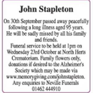 John Stapleton