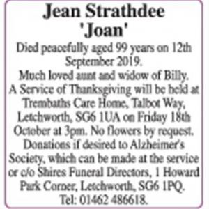 Jean Strathdee