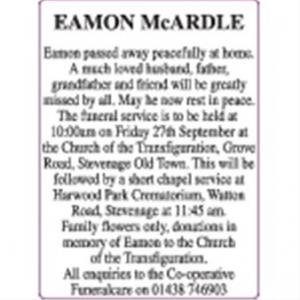 EAMON McARDLE