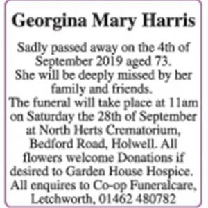 Georgina Mary Harris