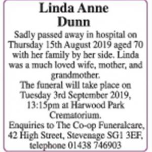 Linda Anne Dunne