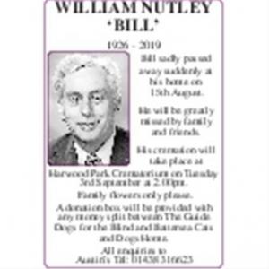 William Nutley
Bill