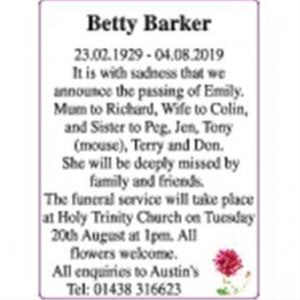 Betty Barker