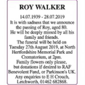 ROY WALKER