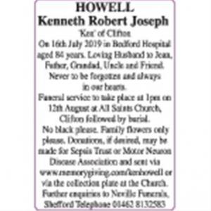 Kenneth Robert Joseph HowellKen