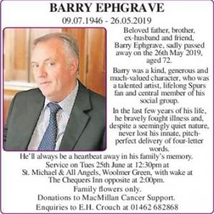 Barry Ephgrave