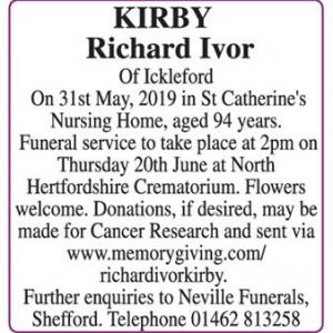 Richard Ivor Kirby