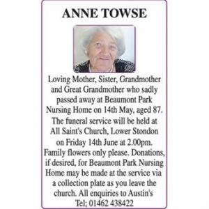 Anne Towse