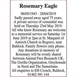 Rosemary Eagle