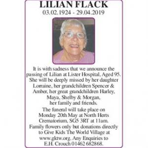 Lilian Flack