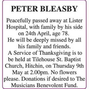 Peter Bleasby