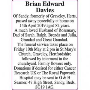 Brian Edward Davies