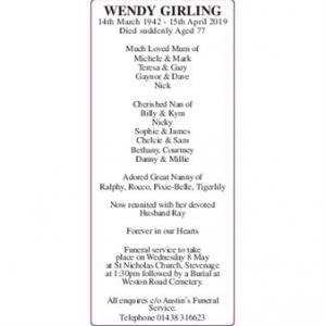 Wendy Girling