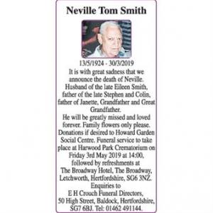 Neville Tom Smith