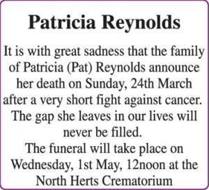 Patricia Reynolds