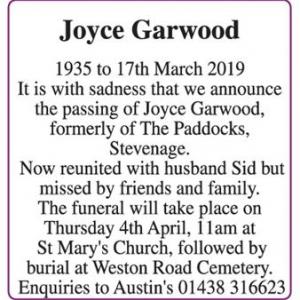 Joyce Garwood