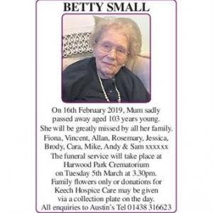 Betty Small