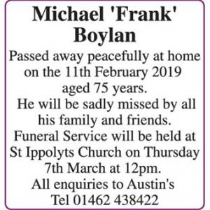 Michael Frank Boylan