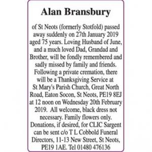 Alan Bransbury