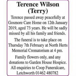 Terence Wilson (Terry)